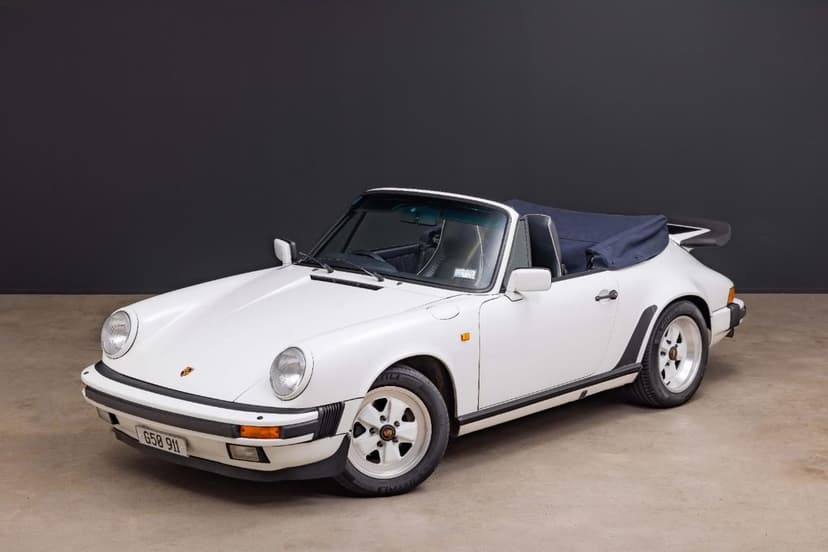 1989 Porsche 911 Carrera Cabriolet Sport