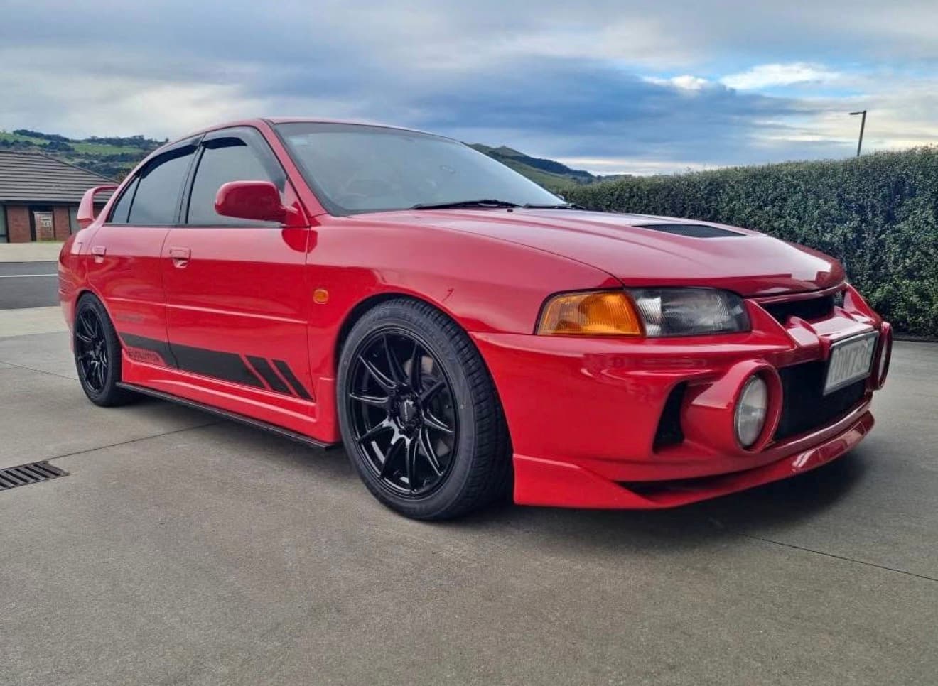 1996 Mitsubishi Lancer Evolution 4 - P85 Red EVOLUTION IV