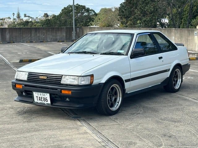1984 Toyota Corolla AE86 GT 2-Door Coupe (Notchback)