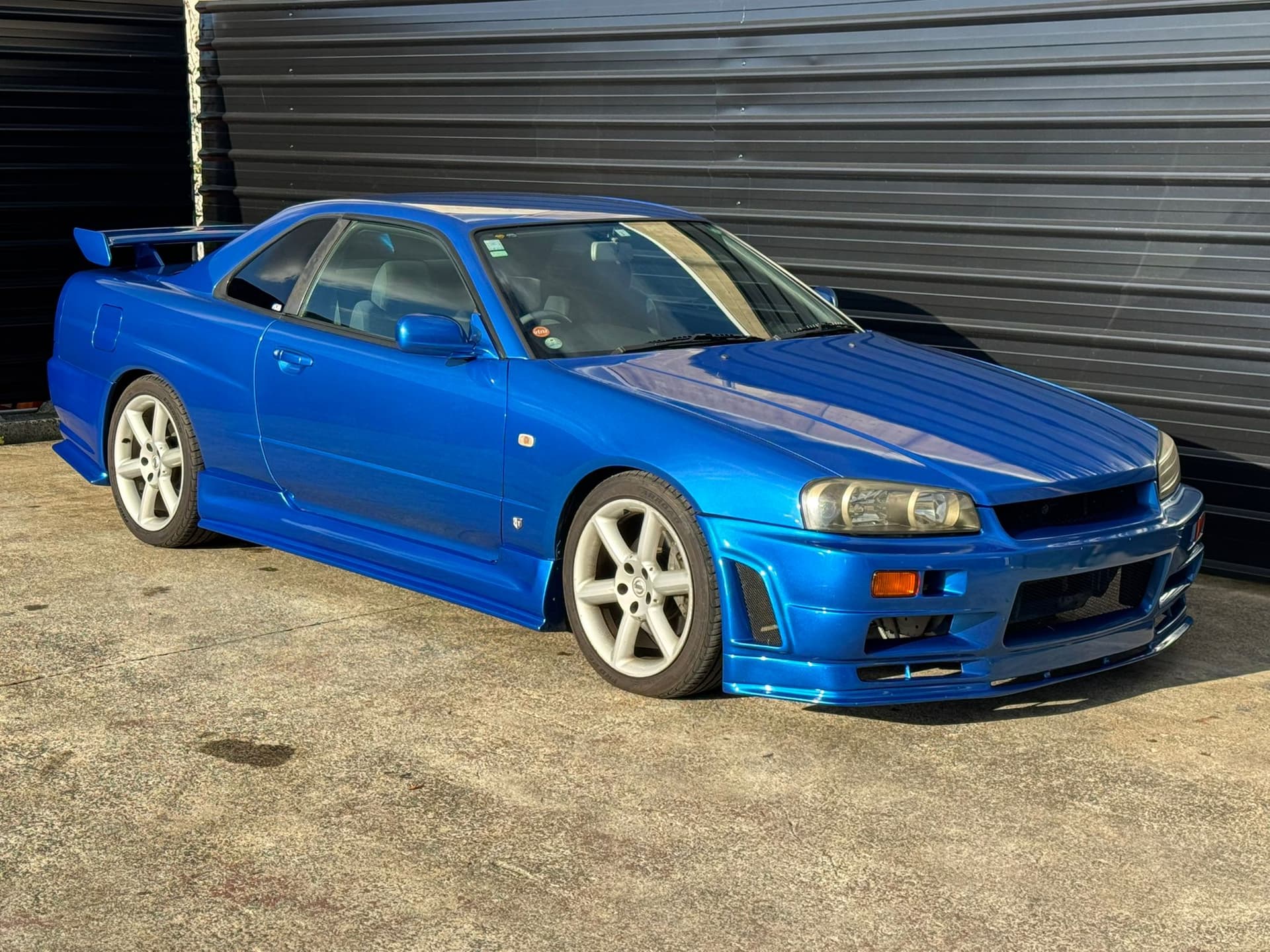 2001 Nissan Skyline R34 GT - Bayside Blue TV2