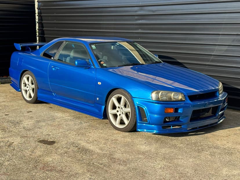 2001 Nissan Skyline R34 GT - Bayside Blue TV2