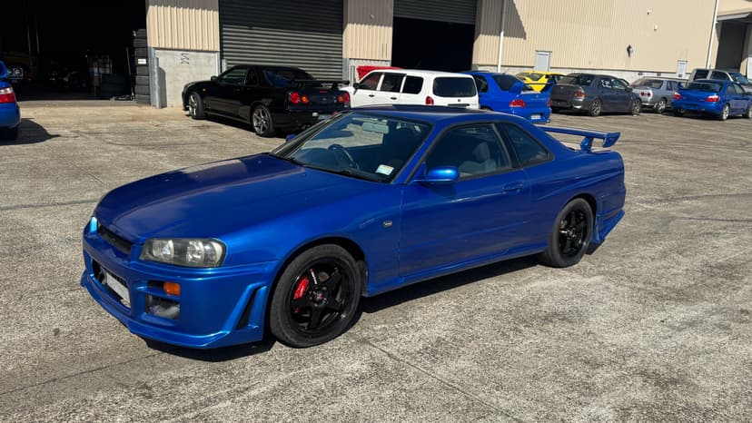 1998 Nissan Skyline GT - Bayside Blue